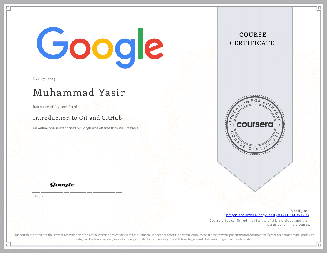 Introduction to Git and GitHub